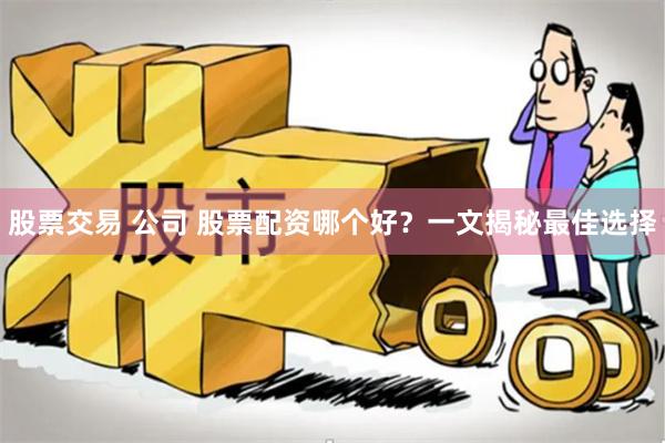 股票交易 公司 股票配资哪个好？一文揭秘最佳选择
